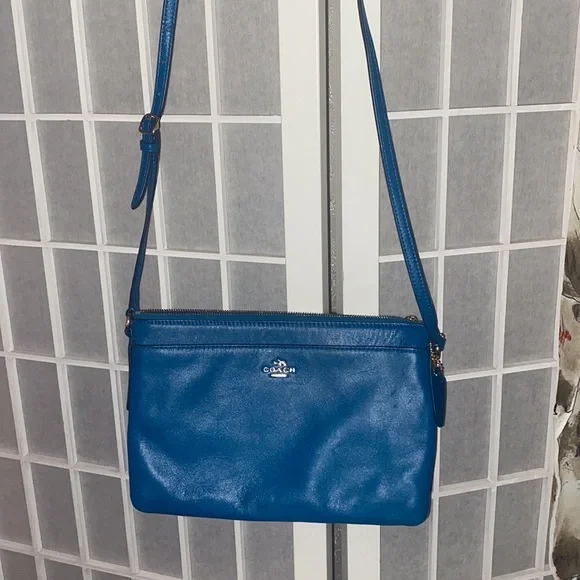 COACH Madison Swingpack Crossbody Handbag - Picture 1 of 7